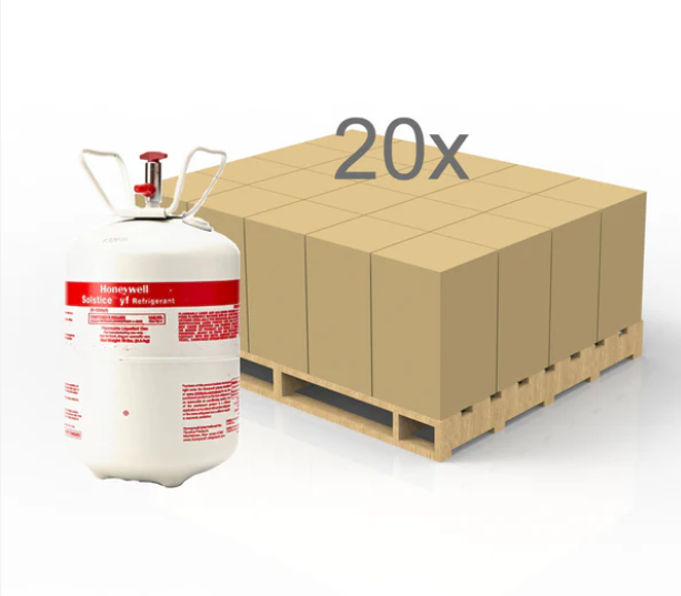 R-1234yf HFO Refrigerant (10 lb Cylinder) - 100% Virgin Gas