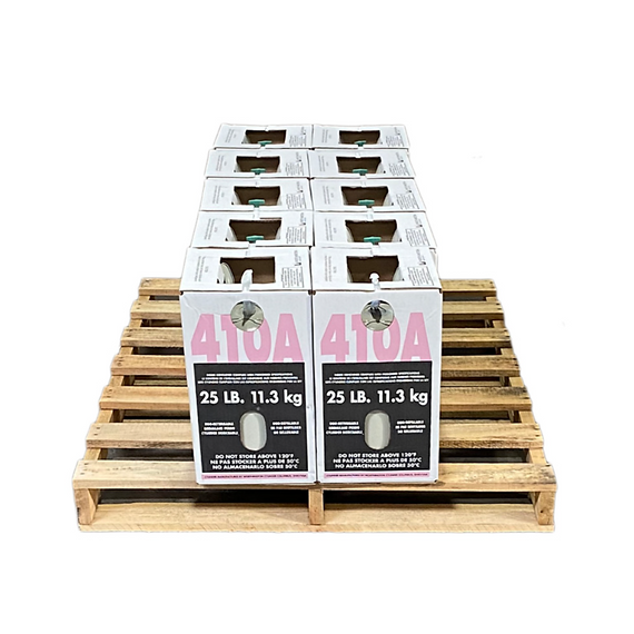 R-410A Refrigerant (25 lb Cylinder) - 100% Virgin Gas