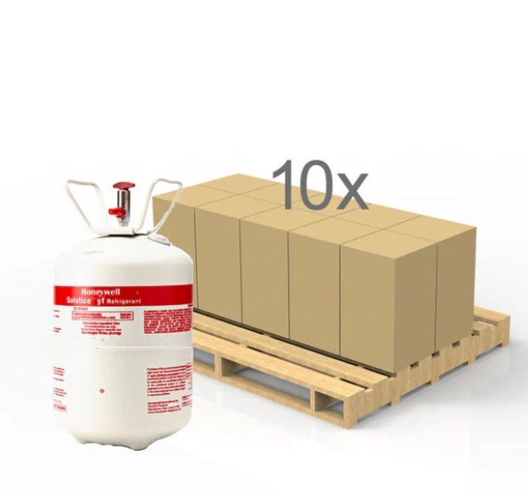 R-1234yf HFO Refrigerant (10 lb Cylinder) - 100% Virgin Gas