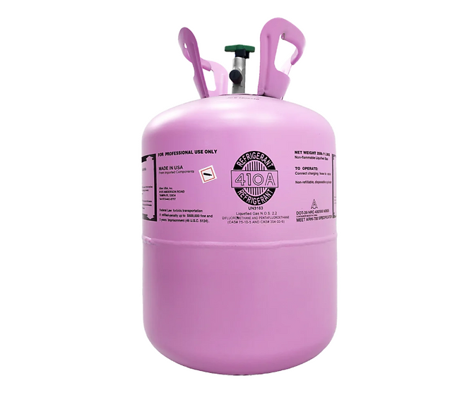 R-410A Refrigerant (25 lb Cylinder) - 100% Virgin Gas